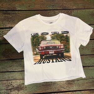 Small women’s Ford crop top